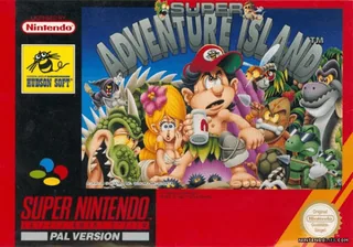 Capa de Super Adventure Island (Europa)