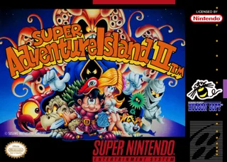 Capa de Super Adventure Island II (EUA)