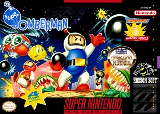 Capa de Super Bomberman (EUA)