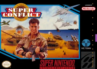 Capa de Super Conflict (EUA)