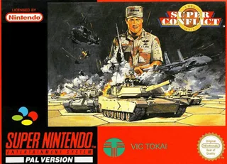 Capa de Super Conflict (Europa)