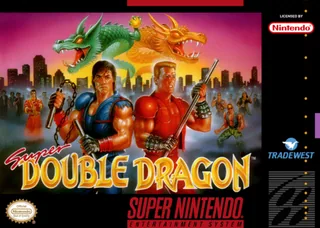 Capa de Super Double Dragon (EUA)