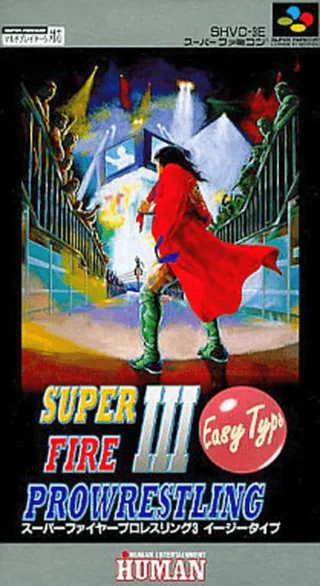 Capa de Super Fire Pro Wrestling III - Easy Type