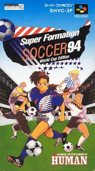 Capa de Super Formation Soccer 94 - World Cup Edition