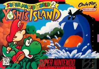 Capa de Super Mario World 2 - Yoshi's Island (EUA)