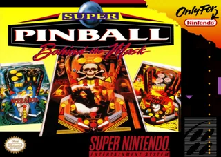 Capa de Super Pinball - Behind the Mask (EUA)