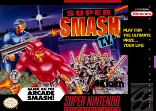 Capa de Super Smash T.V. (EUA)