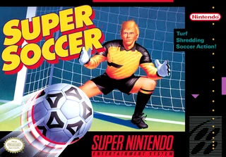 Capa de Super Soccer (EUA)