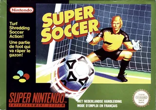 Capa de Super Soccer (Europa)