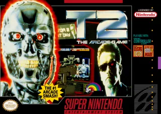 Capa de T2 - The Arcade Game (EUA)