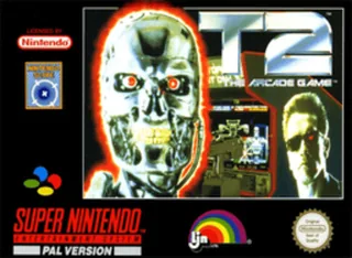 Capa de T2 - The Arcade Game (Europa)