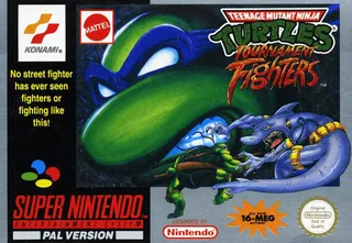 Capa de Teenage Mutant Ninja Turtles - Tournament Fighters (Europa)