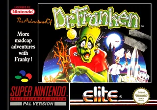 Capa de The Adventures of Dr. Franken (Europa)