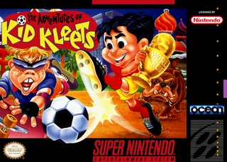 Capa de The Adventures of Kid Kleets (EUA)