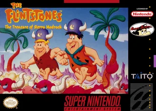 Capa de The Flintstones - The Treasure of Sierra Madrock (EUA)