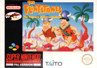 Capa de The Flintstones - The Treasure of Sierra Madrock (Europa)