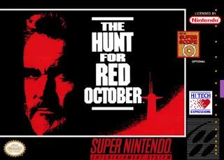 Capa de The Hunt for Red October (EUA)