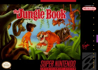 Capa de The Jungle Book (EUA)