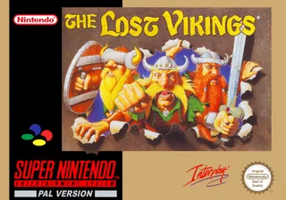 Capa de The Lost Vikings (Europa)