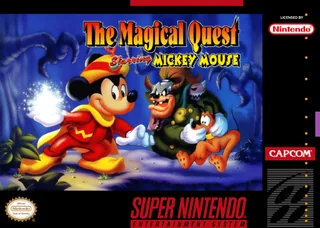 Capa de The Magical Quest Starring Mickey Mouse (EUA)