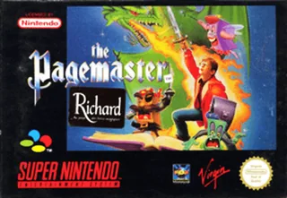 Capa de The Pagemaster (Europa)