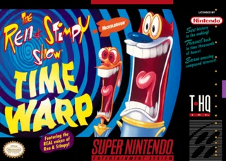 Capa de The Ren & Stimpy Show - Time Warp (EUA)