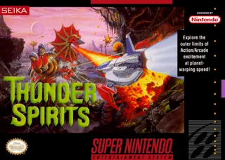 Capa de Thunder Spirits (EUA)