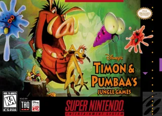 Capa de Timon & Pumbaa's Jungle Games (EUA)