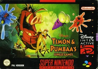 Capa de Timon & Pumbaa's Jungle Games (Europa)
