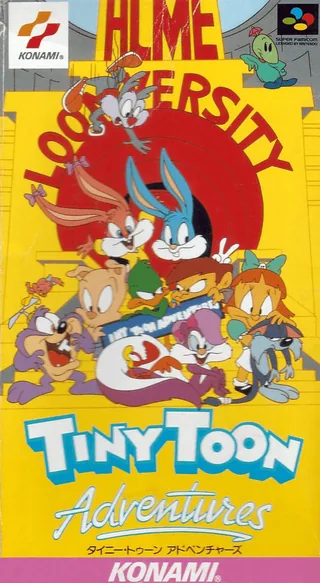 Capa de Tiny Toon Adventures (Japão)