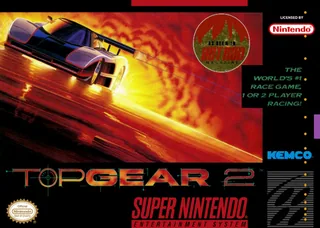 Capa de Top Gear 2 (EUA)