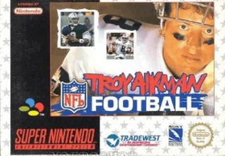 Capa de Troy Aikman NFL Football (Europa)