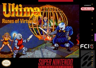 Capa de Ultima - Runes of Virtue II (EUA)
