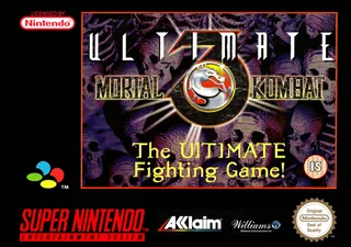 Capa de Ultimate Mortal Kombat 3 (Europa)