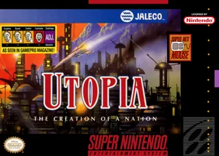 Capa de Utopia - The Creation of a Nation (EUA)