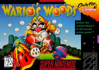 Capa de Wario's Woods (EUA)