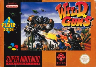 Capa de Wild Guns (Europa)