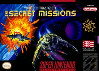 Capa de Wing Commander - The Secret Missions (EUA)