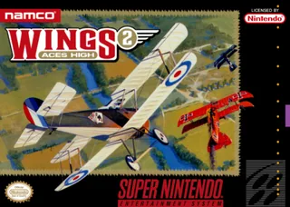 Capa de Wings 2 - Aces High (EUA)