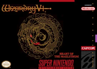 Capa de Wizardry V - Heart of the Maelstrom (EUA)