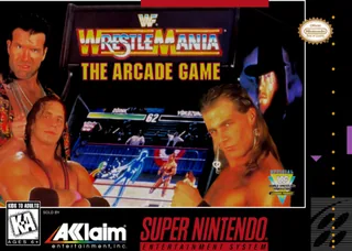 Capa de WWF WrestleMania - The Arcade Game (EUA)
