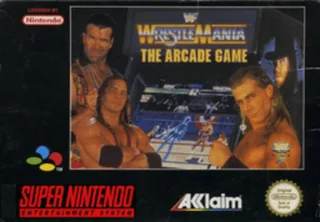Capa de WWF WrestleMania - The Arcade Game (Europa)