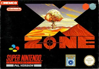 Capa de X Zone (Europa)