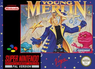 Capa de Young Merlin (Europa)