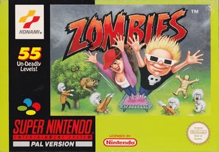 Capa de Zombies Ate My Neighbors (Europa)