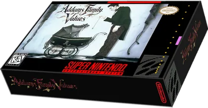 Capa de Addams Family Values