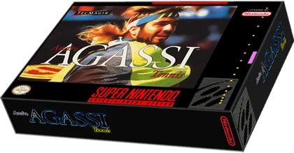 Capa de Andre Agassi Tennis