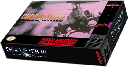 Capa de Choplifter III - Rescue-Survive