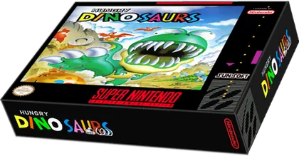 Capa de Hungry Dinosaurs