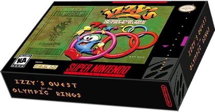 Capa de Izzy's Quest for the Olympic Rings